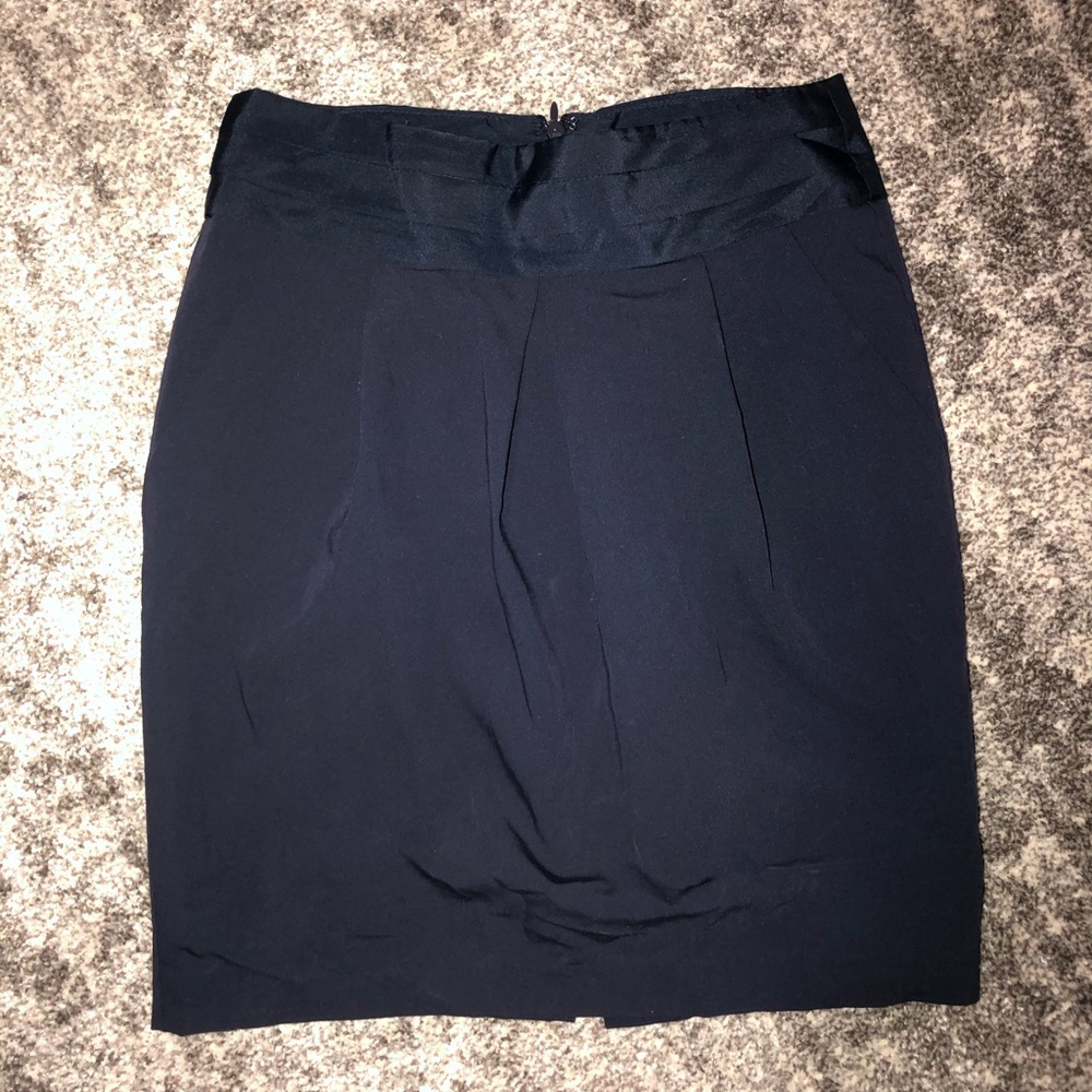 Navy blue skirt